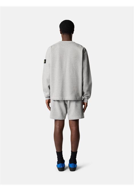 felpa 6100022 uomo grigia STONE ISLAND | L1S15 6100022 S0329V0M64